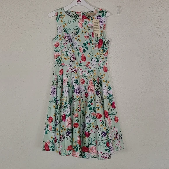 New! Grace Karin Floral Tea Dress 👗 - Picture 4 of 9